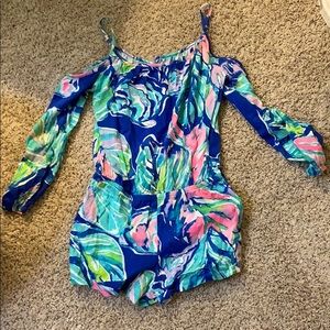 Lilly Pulitzer colorful romper